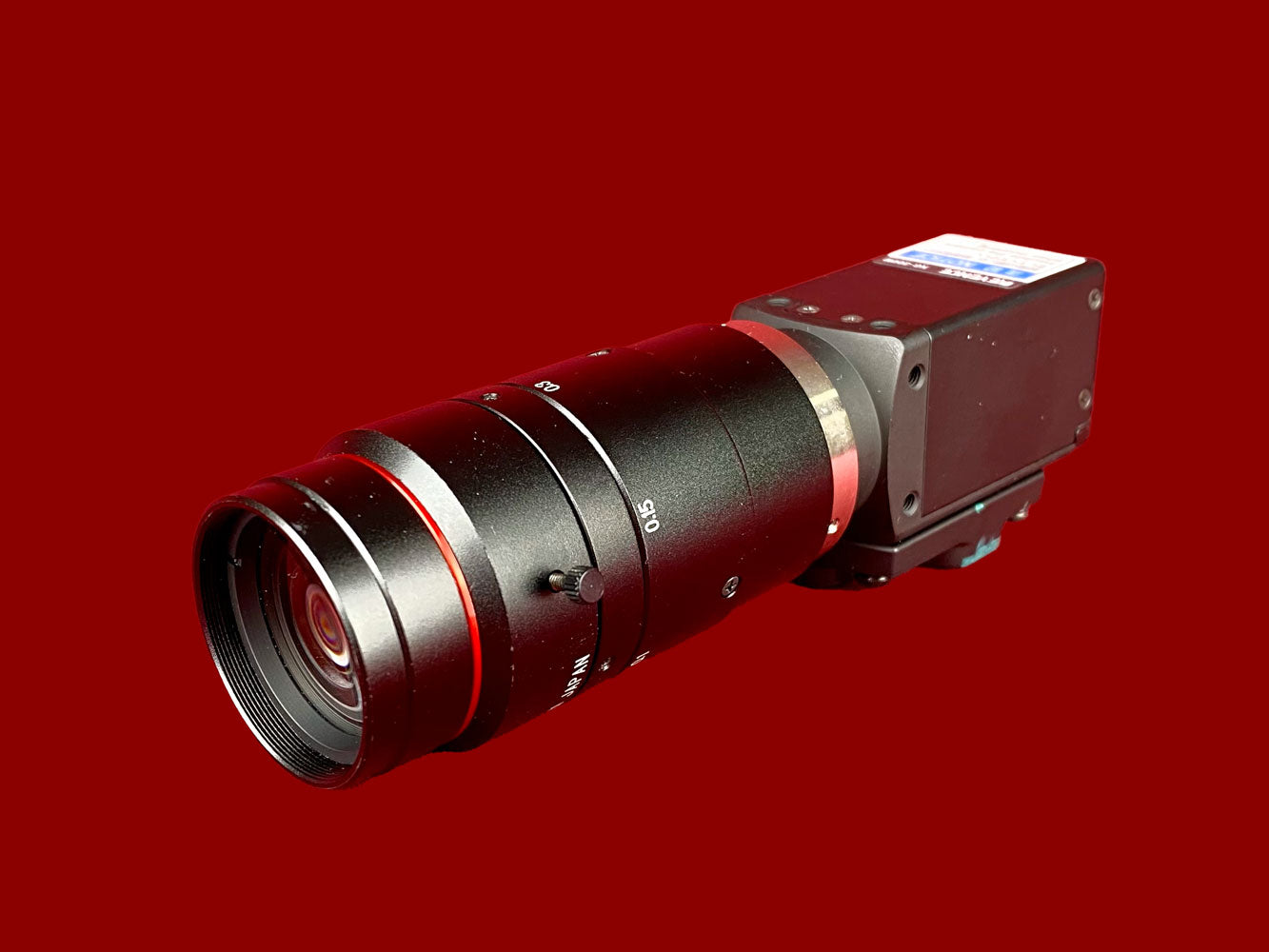 Keyence XG-200M XG industrial camera with 50mm lens