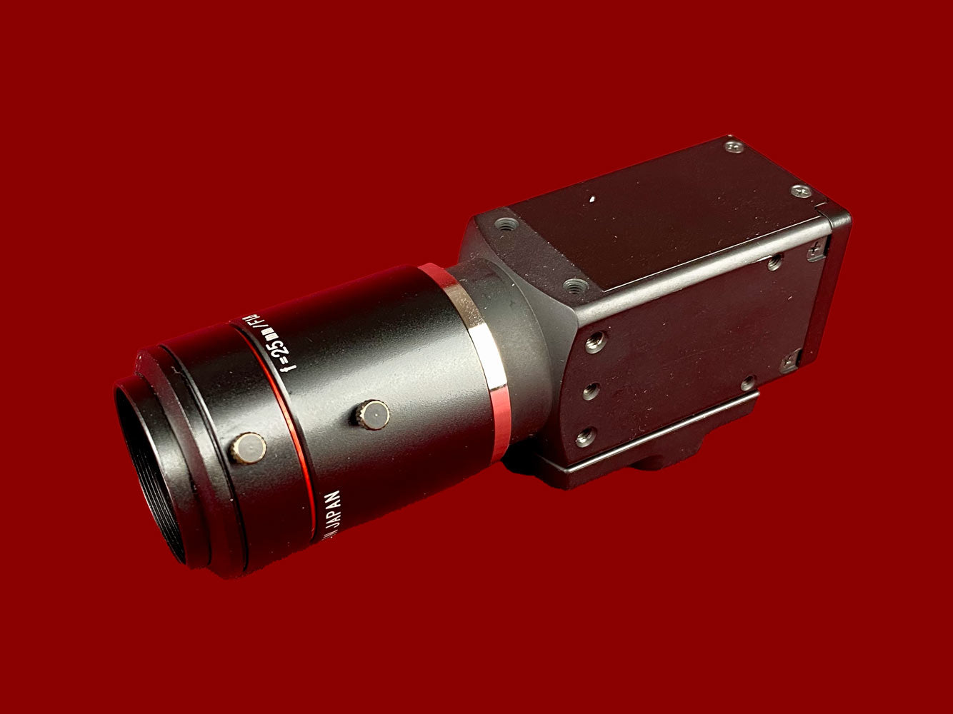 Keyence XG-200M XG industrial camera with lens F1.8/ f = 25mm