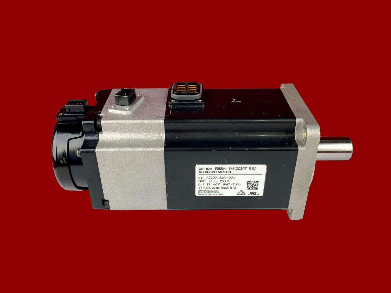 Omron R88M-1M40030T-BS2 1S Series Servo Motor